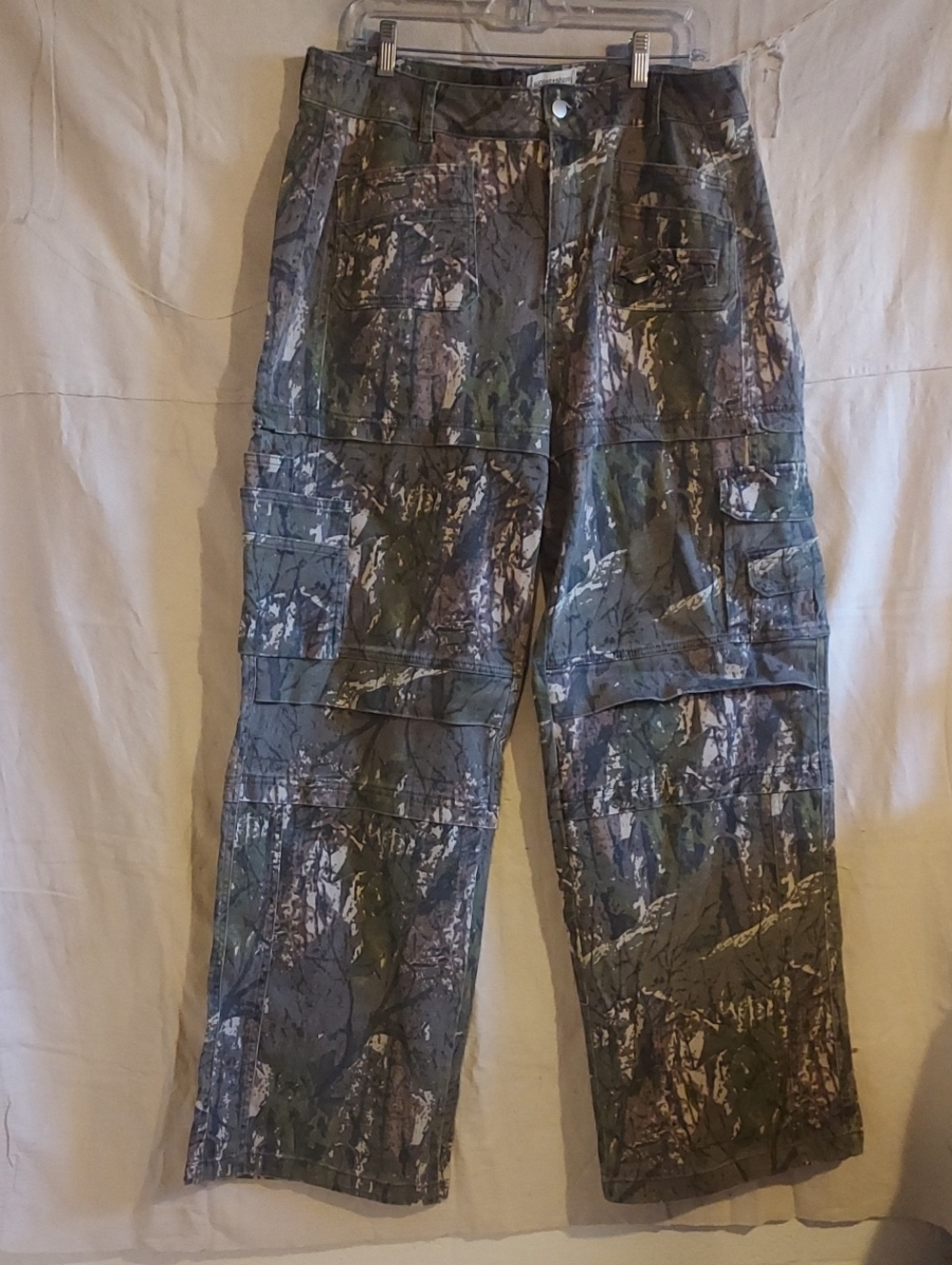 Realtree Camouflage Wide Leg Cargo Pant